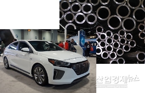 트럼프 대통령이 방한 중 한국 차와 철강에 대한 직접적인 언급이 없어 업계가 일단 숨을 돌리는 분위기다.