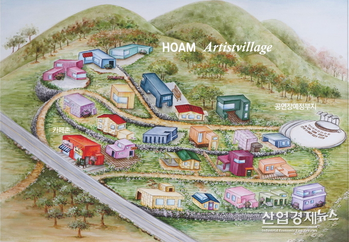 호암예술인마을 홍보 포스터 (사진: 무아 제공)