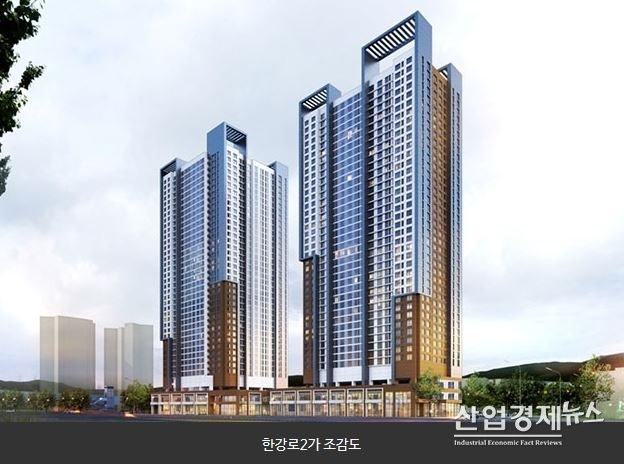 선릉역 인근 '청년주택'이 도시계획위원회 심의를 통과했다. (사진은 한강로 청년주택 조감도). 사진-서울시 제공