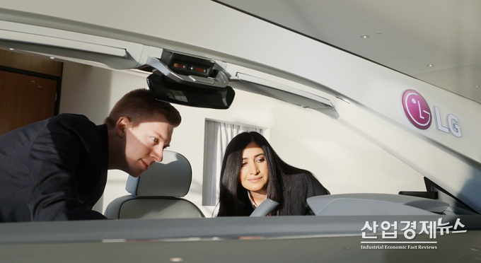 LG전자가 전기차 관련 부품을 디트로이트 모터쇼에 출품했다. 사진-LG전자