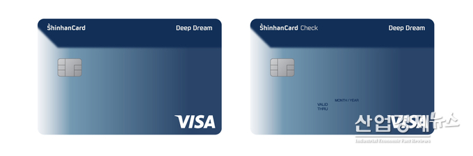 신한카드 Deep Dream 카드가 100만장을 돌파했다.