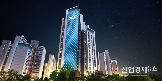 GS건설 '마포 프레스티자이' 입면도