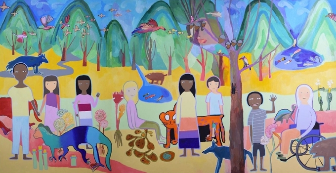 10살 소년 작가 전이수의 '우리는 모두 가족'