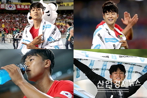 이승우 선수 모델 컷 모음...코카콜라사 제공