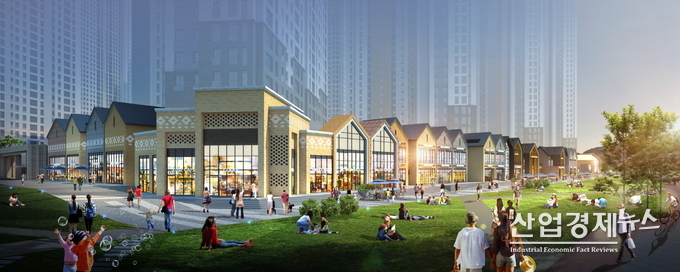 GS건설이 공개입찰 예정인 '그랑시티자이 에비뉴' 투시도