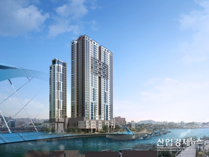 현대건설이 속초 중앙동 바닷가에 바다와 도심이 함께 보이는 '힐스테이트 속초 센트럴'을 7월 중 분양한다.