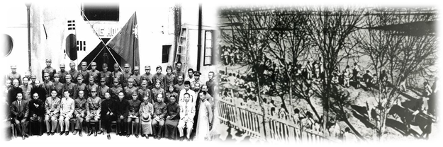 우당 이회영 형제가 전재산을 털어 1911년 만주에 설립한 신흥무관학교. 훗날 광복군, 의열단으로 활동범위를 넓힌다.