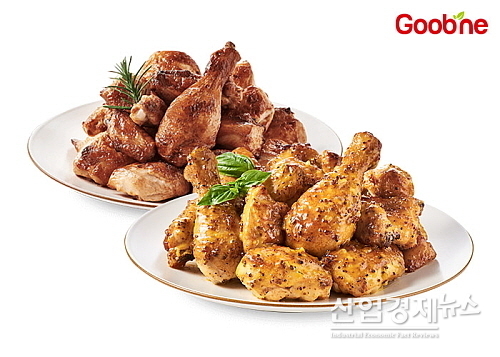 ‘굽네 반반D 시리즈(오리지널+허니멜로 반반)’ 이미지...출처 : 굽네치킨