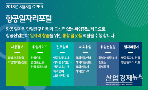 이미지 - 항공일자리포털 홈페이지