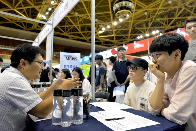 현장 리쿠리팅 사진 = 현대모비스