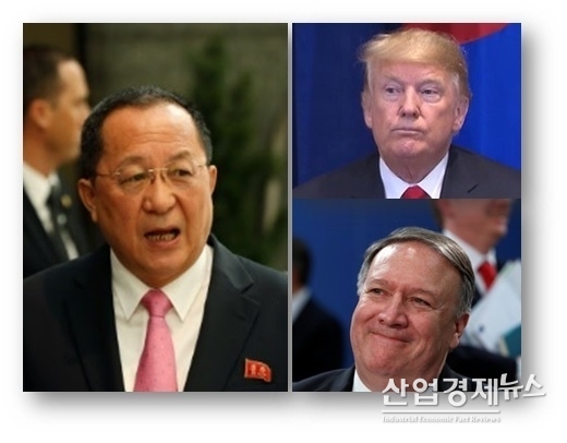 리용호 북한외무상이, 북한의 선제 행동에 미국도 상응조치를 하라고 요구한 가운데 미국은 공식반응을 자제하고 있다.