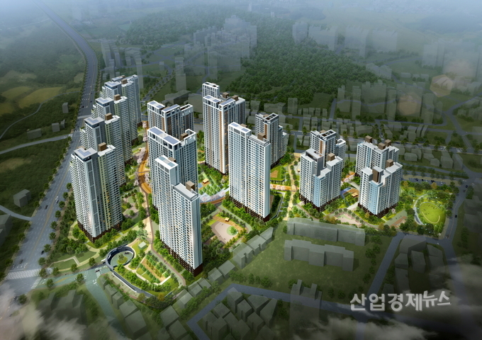 '탑석 센트럴자이' 조감도