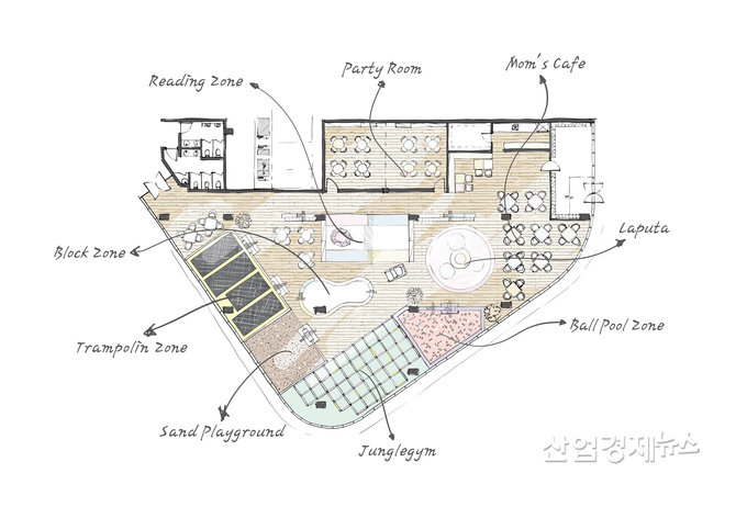 탑석 센트럴자이에 조성되는 키즈파크 설계도