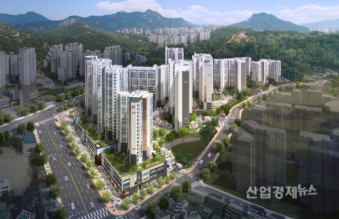 현대건설이 녹번역에 인접한 '힐스테이트 녹번역'을 30일부터 분양한다.