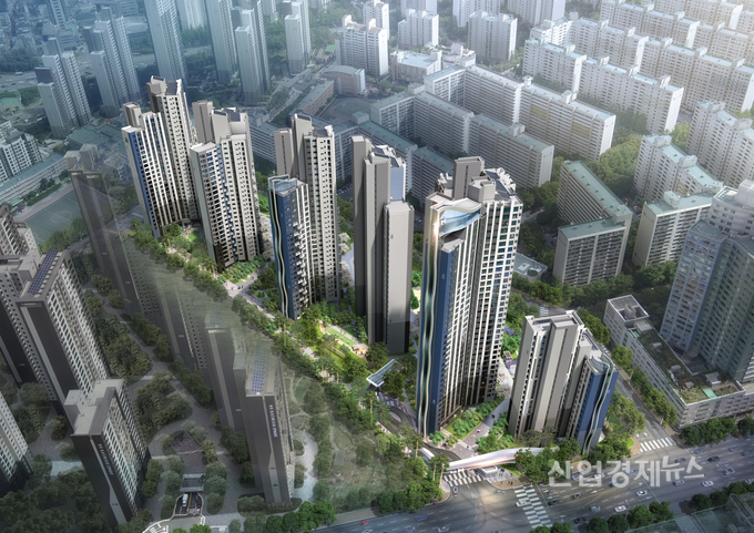 현대건설이 서초 삼호가든맨션을 재건축하는 '디에이치 라클라스' 조감도