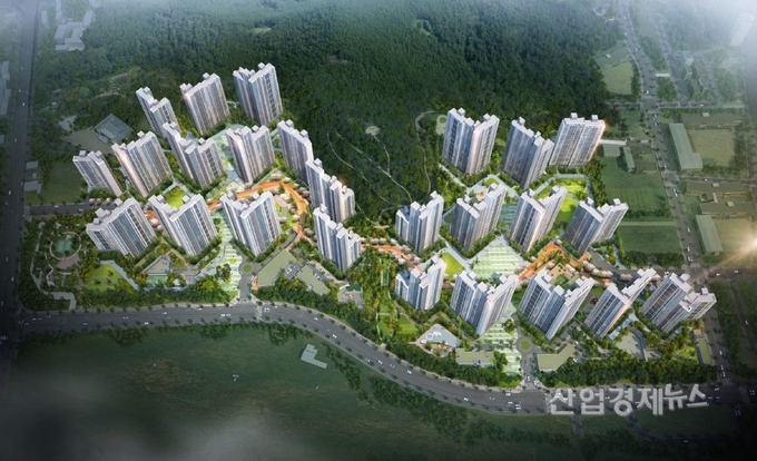 인천 '한들 구역' 개발사업 조감도. 이미지=대우건설 제공