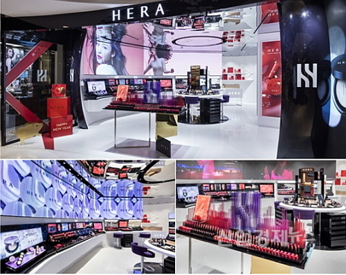 헤라 메이크업 스튜디오 내부 사진 모음 컷...<사진=아모레퍼시픽 제공>