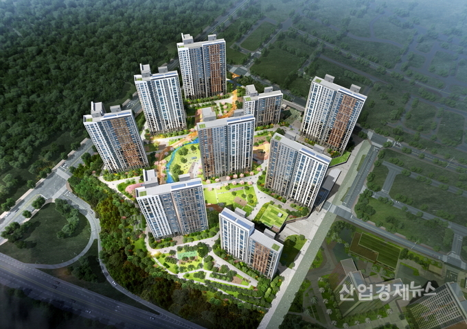 5월 분양을 준비하고 있는 '광주역 자연&자이' 경기도시공사의 '자연' 브랜드와 GS건설의 '자이'브랜드가 결합해 공동으로 분양에 나선다. 사진=GS건설 제공