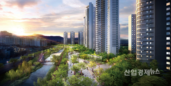 대우건설이 시공사로 선정된 서울 성북 장위6구역 재개발 아파트 투시도. 분양경기가 하락하면서 올해는 재정비 사업이 많은 비중을 차지하고 있다.