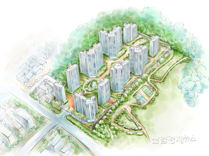 현대건설이 6월 분양하는 '힐스테이트 광교산' 이미지