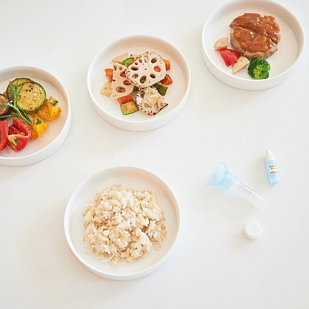 유전자 맞춤형 식단 연출 컷...마켓온오프 제공