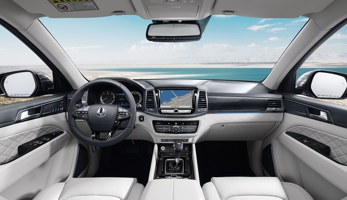 G4렉스턴 대시보드 사진 = 쌍용차