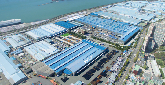 현대제철 울산 강관 공장. 사진=현대제철 홈페이지 캡처