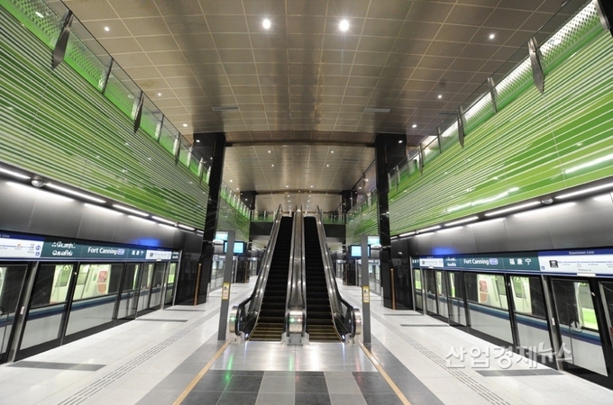 싱가포르 C937 현장사진 사진=GS건설