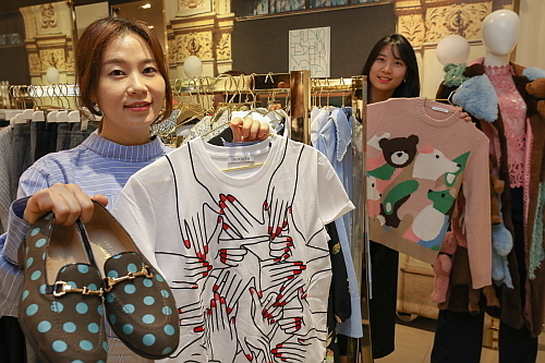 지난달 29일 압구정본점 ‘밀라노 패션위크 인 현대’ 행사장 모습...사진=현대백화점 제공