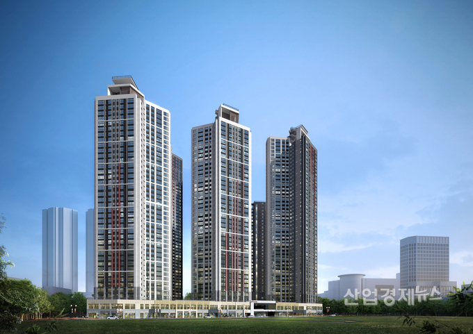 현대건설이 11월 분양예정인 '힐스테이트 대구역' 투시도. 이미지=현대건설