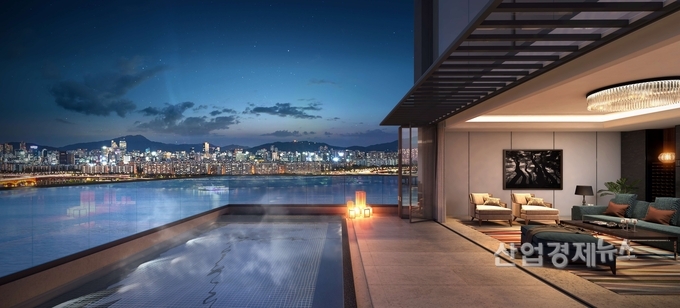 아크로 한남카운티 스카이 게스트하우스. 이미지=대림산업