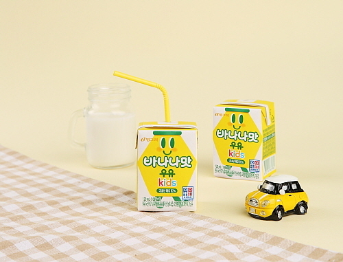 지난 6월 선보인 '바나나맛우유 키즈' 연출 컷...빙그레 제공