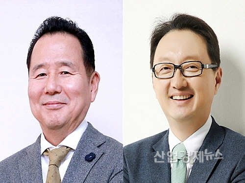 나명식 현대백 부사장(좌) 및 한섬 조준행 부사장(우)...현대백화점그룹 제공