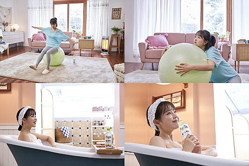 박보영 모델 컷...코카콜라사 제공