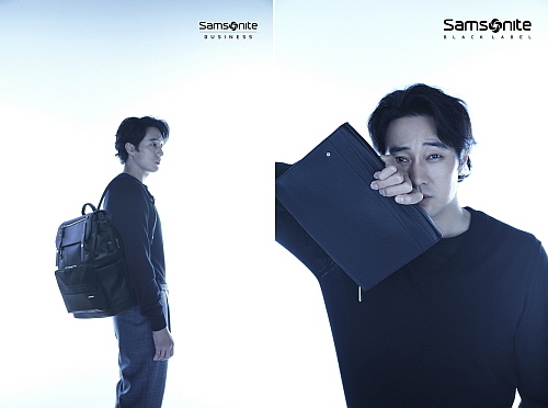 소지섭 모델 컷...쌤소나이트 제공