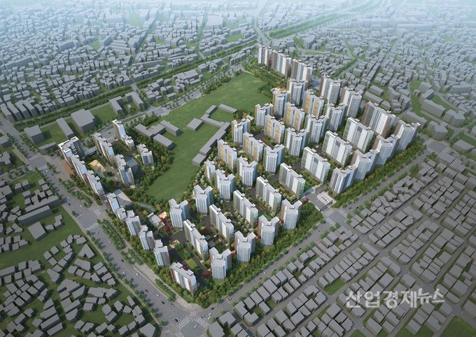 '매교역 푸르지오 SK VIEW' 3603가구 대단지이며 분양가는 1810만원으로 1795가구에 일반분양된다. 이미지=대우건설