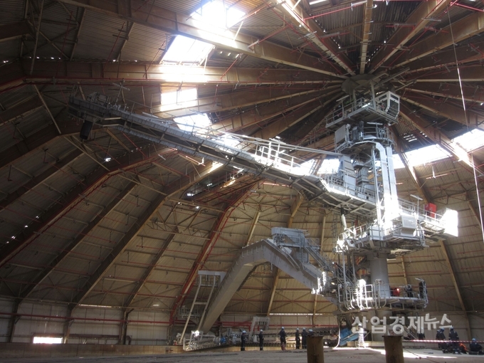 대림산업이 지난 21일 준공한 쿠웨이트 황 재처리공장. 사진=대림산업