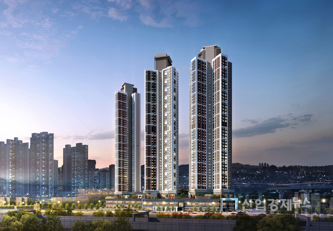 힐스테이트 도원 센트럴 투시도. 이미지=현대건설