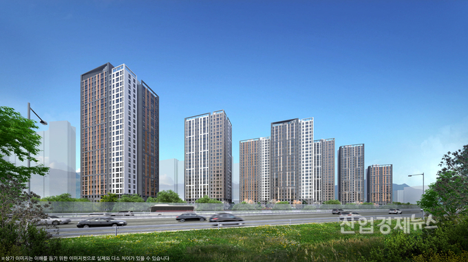 수원 '영통자이' 투시도. 이미지=GS건설