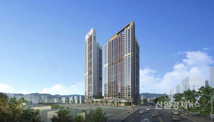 힐스테이트 동인 센트럴 투시도. 이미지=현대건설