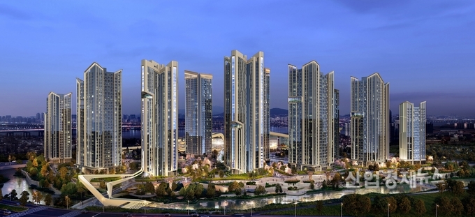 트릴리언트반포 투시도 (대우건설 제공)