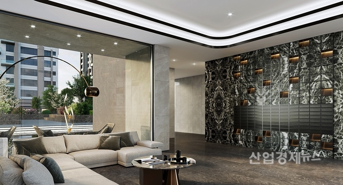 출입구 라운지 (대우건설 제공)