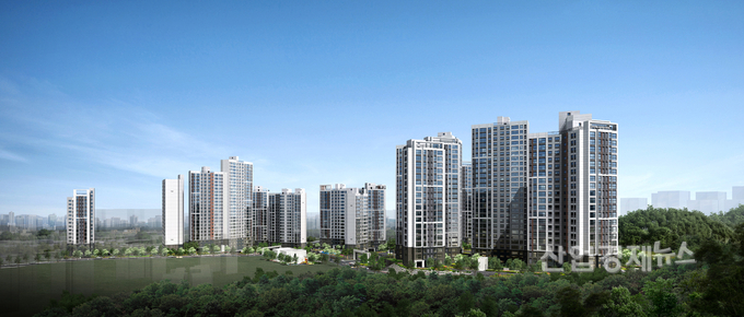 광명 푸르지오 포레나 투시도. 이미지=대우건설