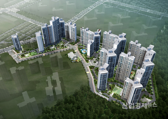 광명 푸르지오 포레나 조감도. 이미지=대우건설