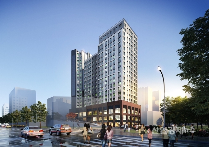 아현 푸르지오 클라시티 투시도. 이미지=대우건설