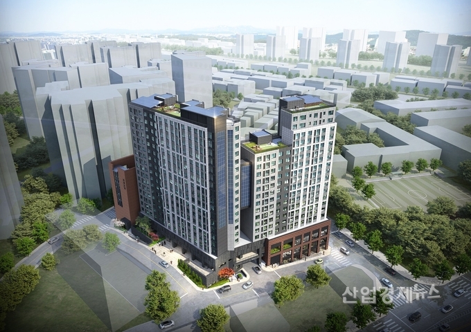 부동산 규제에 자유로운 도시형생활주택 '아현 푸르지오 클라시티'가 26일부터 분양을 시작한다. 이미지=대우건설