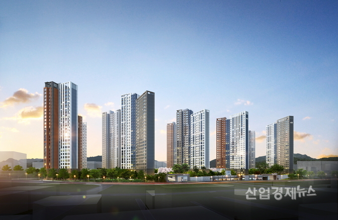 주안파크자이 더 플래티넘 투시도. 이미지=GS건설