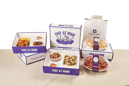 셰프 박스 4종 연출 컷...크리스탈제이드 제공