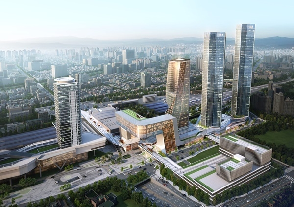 대전역세권 복합개발사업 조감도