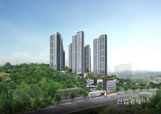 기흥 푸르지오 포레피스 투시도. 이미지=대우건설